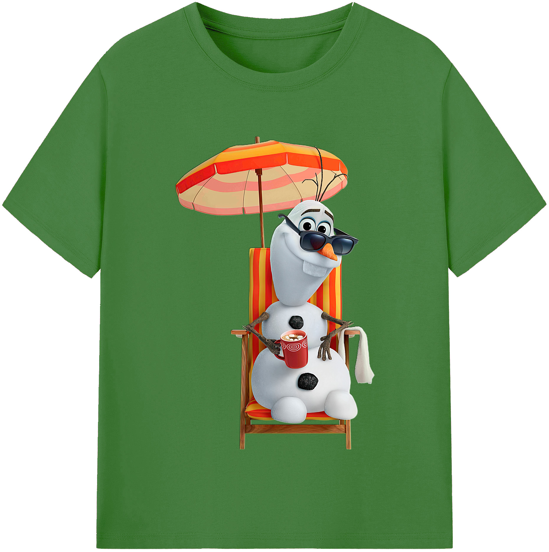 （画像用） アナと雪の女王 アンナ エルサ Frozen Anna Elsa レディースカジュアルプリントTシャツ（綿100％）